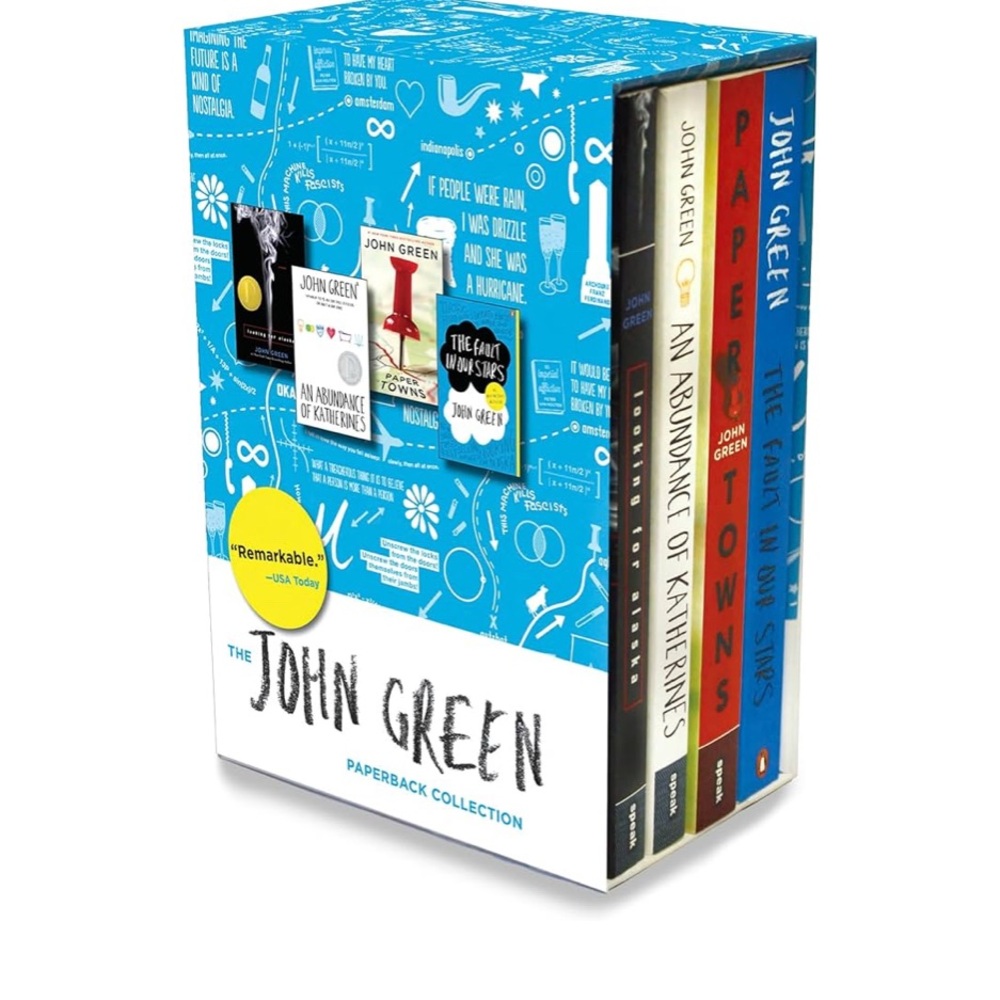 ✨John Green Book Set NWOT✨